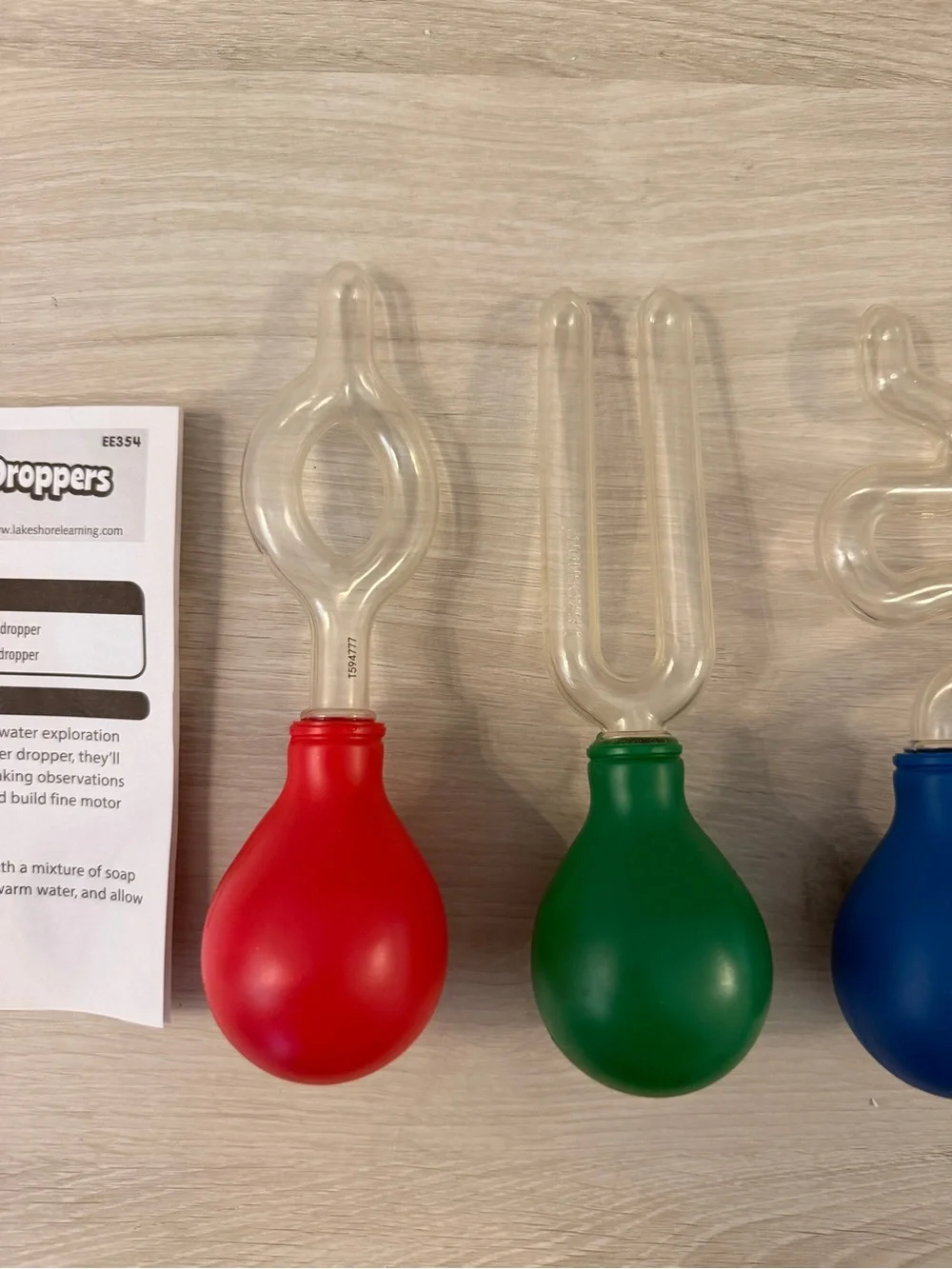 LAKESHORE LEARNING Wacky Water Droppers - Set of 4